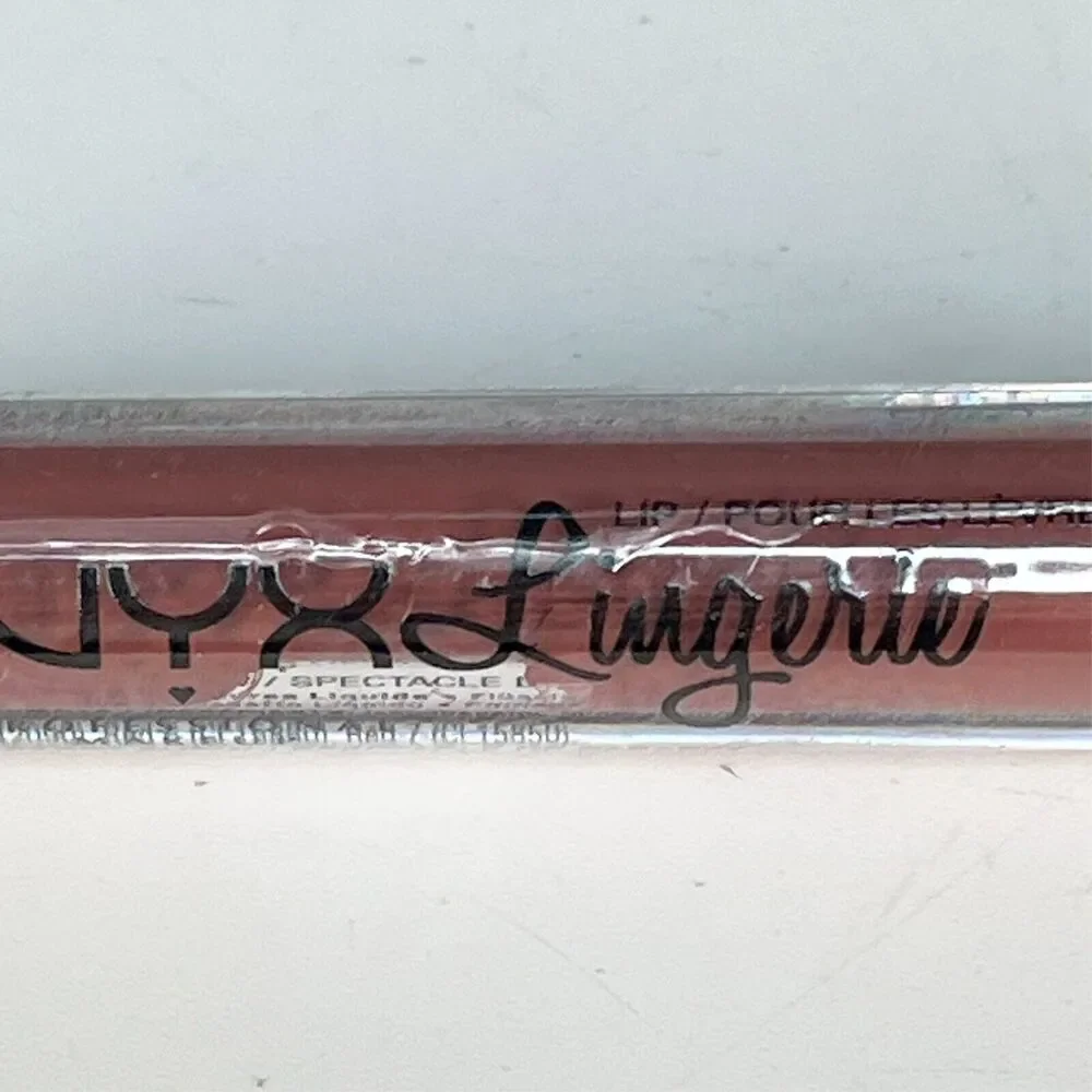Nyx Lingerie Matte Liquid Lipstick 24 Lipli Brown Nude .13oz 4ml Sealed New